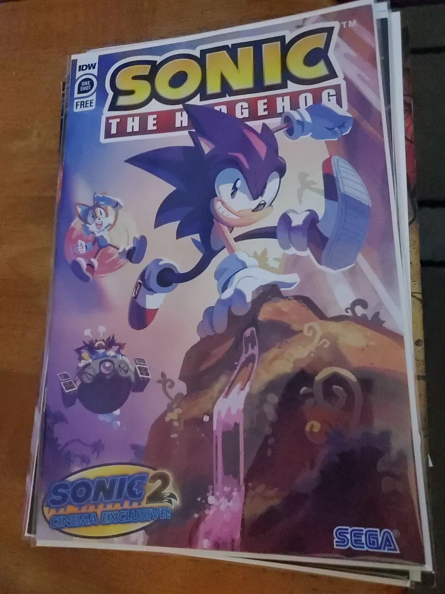 Sonic the Hedgehog 2 Movie Limited Edition Comic Book Cinema Exclusive