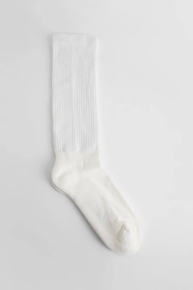 MEIAS DE NEBLINA "FOGACHINE" LEITE 2 SS22 RICK OWENS NOVO COM ETIQUETAS - Imagem 2 de 4