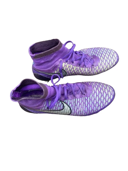 Nike Magista Obra FG Football Soccer Cleats US 9 Purple From Japan