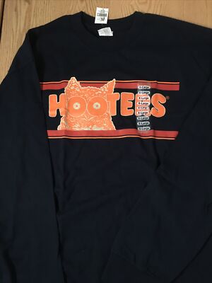 その他ブランド / HOOTERS/Tシャツ/XXL/コットン/BLK New Mens HOOTERS long sleeve t-shirt Black Navy Cotton soft