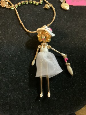 Betsey Johnson A Walk In the Park Marilyn Monroe Pendant Extremely Rare - P2