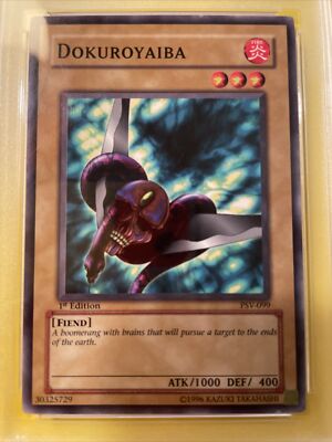 YuGiOh DOKUROYAIBA #PSV-099 COMMON🔥PSA 9 MT🔥1st EDITION-2002