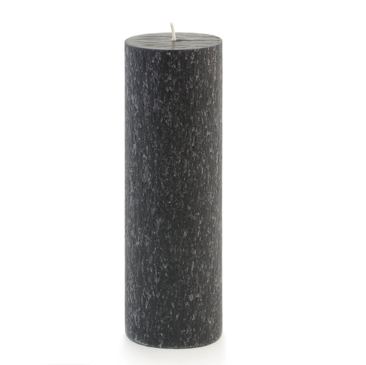 Root Timberline Pillar Candle, 3x9" Unscented Black (33940)