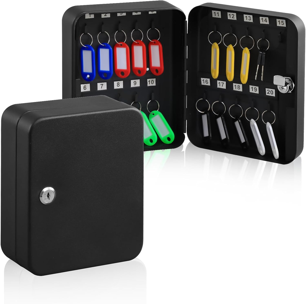 Key Cabinet Wall Mount,Locking Key Organizer,Key with Key,Key Managemen