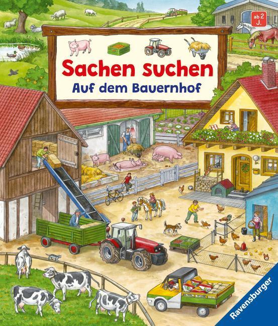 Thumbnail - Sachen Suchen: Auf Dem Bauernhof - Wimmelbuch Ab 2 Jahren, Susanne