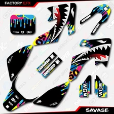 CMYK Savage Camo Racing Graphics kit Fits 04-12 Honda Crf50 CRF 50 Decal