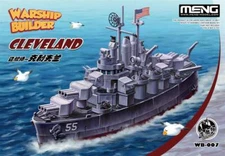 Meng Model MISC WARSHIP BUILDER Cleveland *Meng Kids* #WB007 📌USA