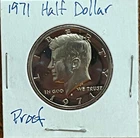 1971 Kennedy Half Dollar Proof - A great coin