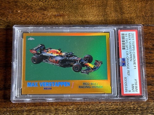 Max Verstappen [Orange] #T61-MV 2021 Topps Formula 1 1961 Sports Cars card