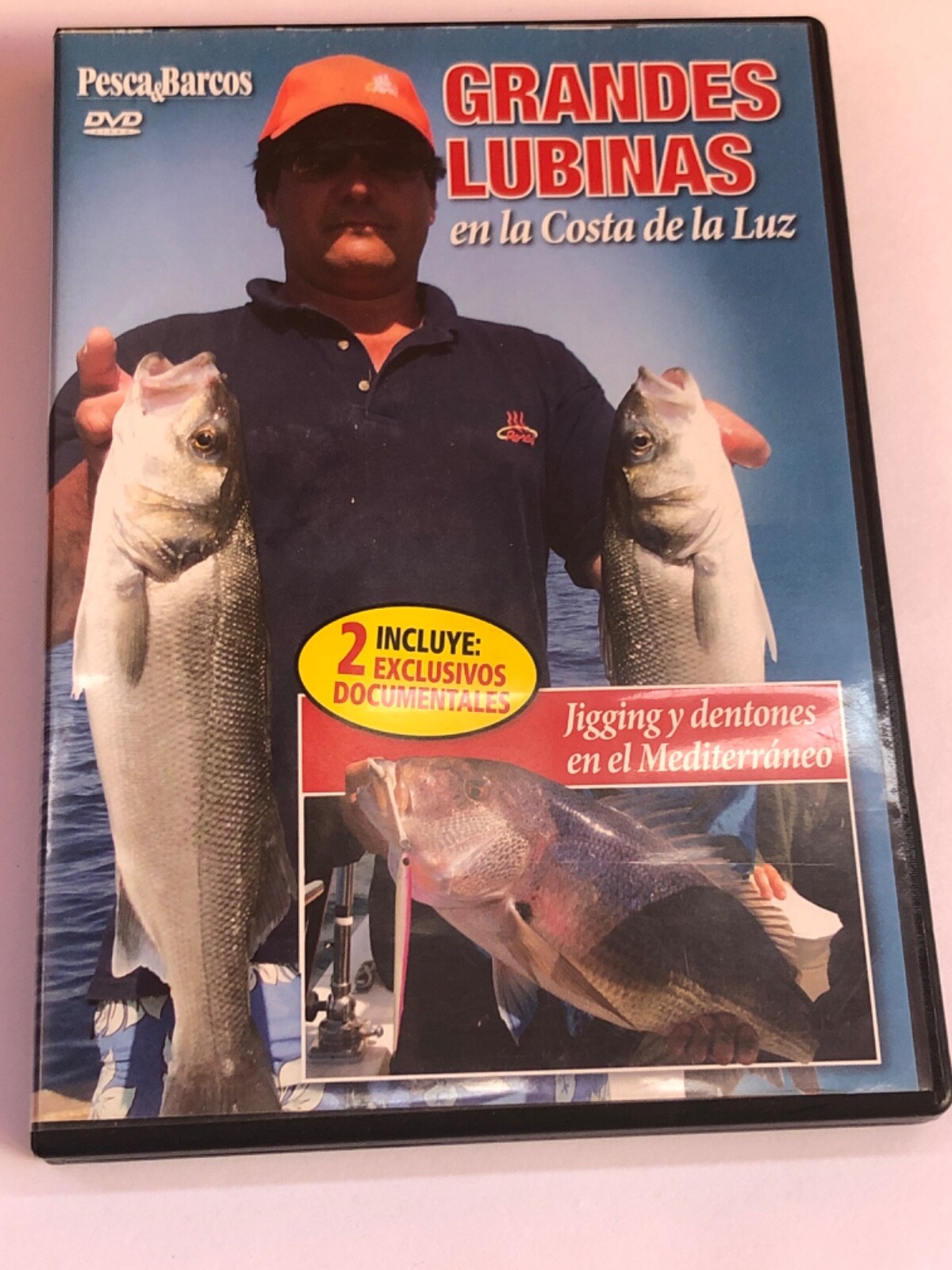 Dvd pesca y barcos: Grandes Lubinas en la costa de la luz/Dvd Español