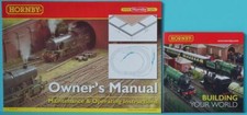 HORNBY OWNERS MANUAL AND BUILDING YOUR WORLD TRACK LAYOUT LEAFLETS