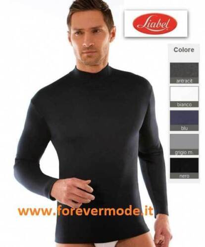 Liabel Men's Long Sleeve Wolfneck Hot Cotton Knit Art 2828-163 - Picture 1 of 1