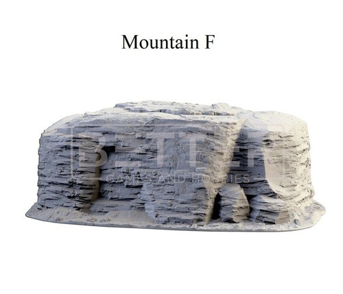 Rocky Mountains Mesa (28mm - 32mm Scale) 3d printed Tabletop Terrain Scenery - Picture 19 of 24