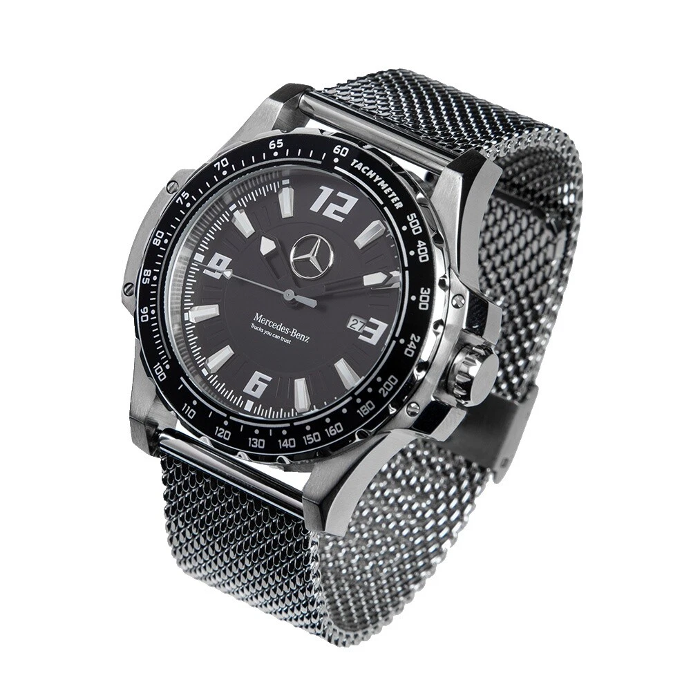 Pulseira de Aço Inoxidável Mercedes-Benz relógios de pulso Esporte