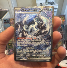 The Pokémon TCG Chien-Pao ex 261/193 Paldea Evolved SIR Full Art Holo English NM