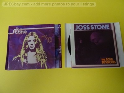 JOSS STONE (1) MIND BODY AND SOUL / THE SOUL SESSIONS (W) Bundle of 2 x CD Album