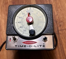 Vintage Photography Time-O-Lite Professional P-72 5 Minute Darkroom Timer Works