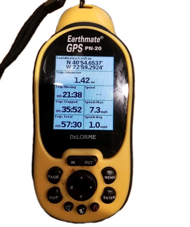 DeLorme Earthmate GPS PN-20 Geocaching Senderismo Pesca GPS Portátil Foto 4 de 4