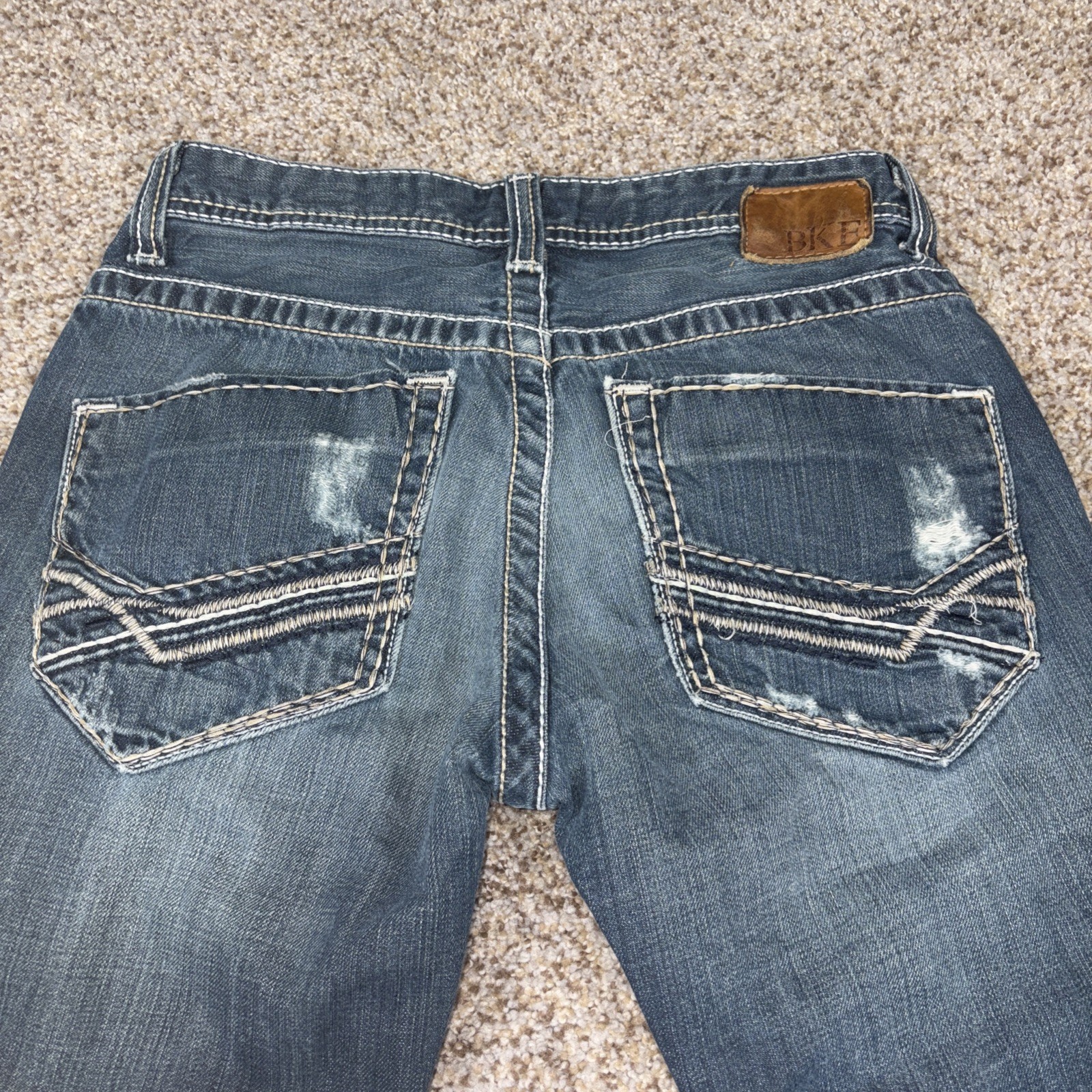 BKE Aiden Mens 28 X 29 Blue Demin Jeans - View 15