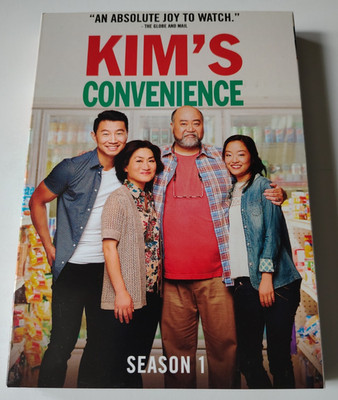 Kim's Convenience Season 1 DVD Simu Liu Paul Sun-Hyung Lee SLIPCOVER SEALED