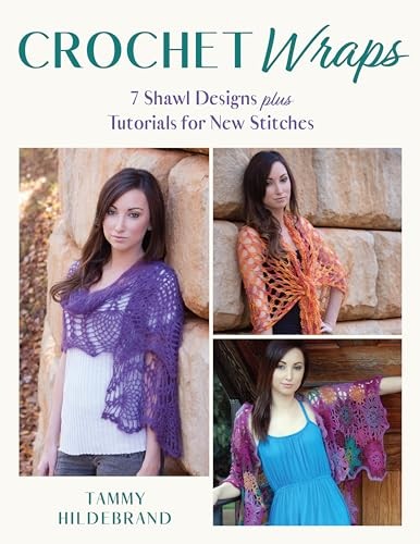 Crochet Wraps: 7 shawl designs plus... by Hildebrand, Tammy Paperback / softbackFREE US DELIVERY | ISBN: 0811771032 | Quality Books