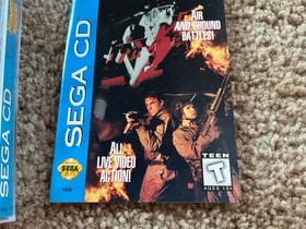 Midnight Raiders Sega CD, 1994 Complete in Box CIB w/Registration Card!
