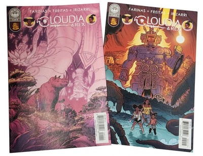 US Comicpack Cloudia & Rex #1 + #2 | Apotheosis Comics | 2017 | SPK