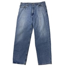 VTG Levis 550 Jeans Mens 40x32 Relaxed Fit Blue Denim Cotton MADE IN USA Y2K