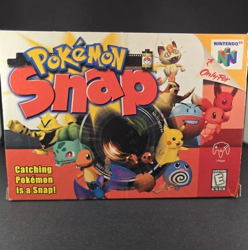 Pokemon Snap N64 Box Manual Cartridge Authentic Tested