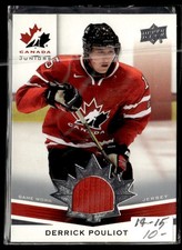 2014-15 Upper Deck Team Canada Juniors Base Jerseys Derrick Pouliot Canada #157