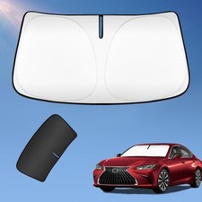 Sun Shade Sunshade for Lexus ES 2019-2024 2025 Windshield Cover, 2-Layers