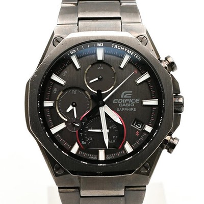 Casio Edifice EQB-1100YDC-1AJF Men's Watch Used, Gray Dial, Stainless Steel, 18