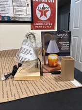 Mikasa Home Accents Adjustable Height Candle Warmer White Electric