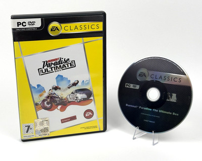 Burnout Paradise The Ultimate Box PC DVD-ROM EA Classics Original Tested