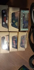 Old Cars Still In Boxes Some Boxes Are  Old But The Trucks Are In Good Condition