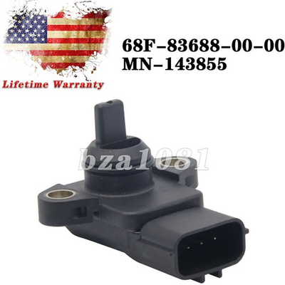 #ad 4 PIN MANIFOLD PRESSURE SENSOR MAP MN143855 68F8368800 FOR MITSUBISHI E001T42471 $18.49