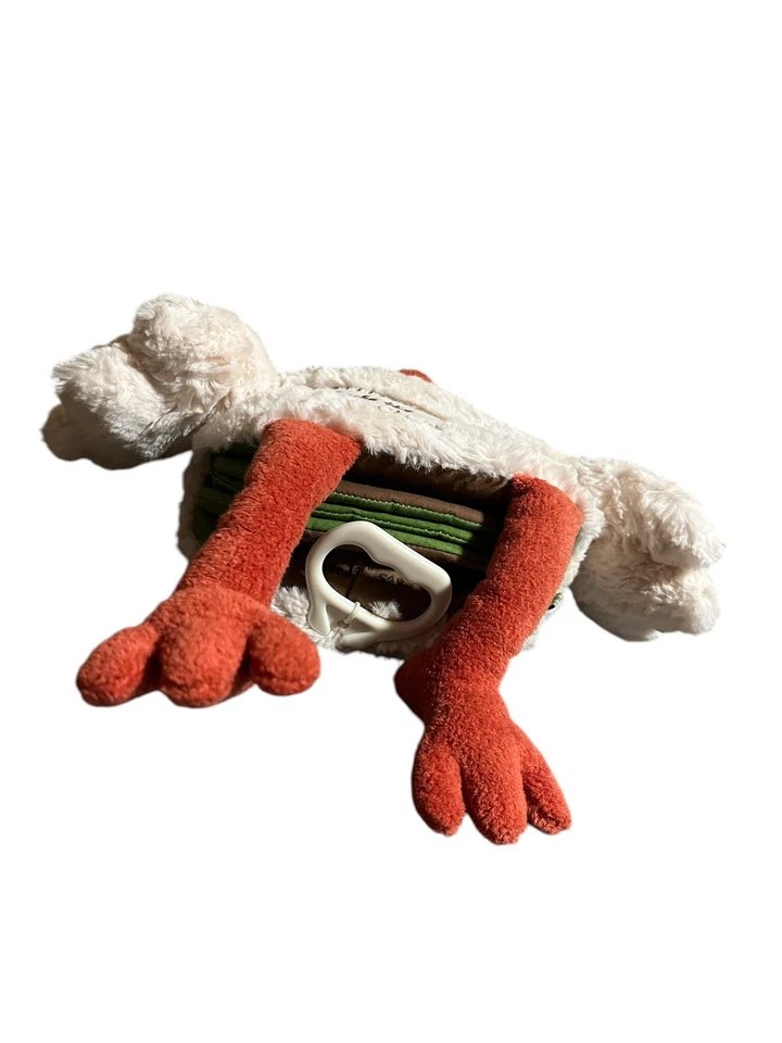 Charlie Counting Chick Baby Book Peluche Babysoft Cuna Tirar Juguete Granjero Dell Song Foto 3 de 4