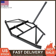 Driveway Drag 66"/72" Width Tow Behind Drag Harrow Tractor W/ 2 Adjustable Bars