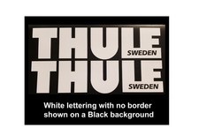 Thule 8 11 16 Vinyl Decals 1 Pair White Black Or Camouflage