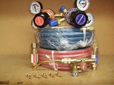 Oxygen & Acetylene Lead Welding/burning gas welding kit Oxy Acet 10 metre set