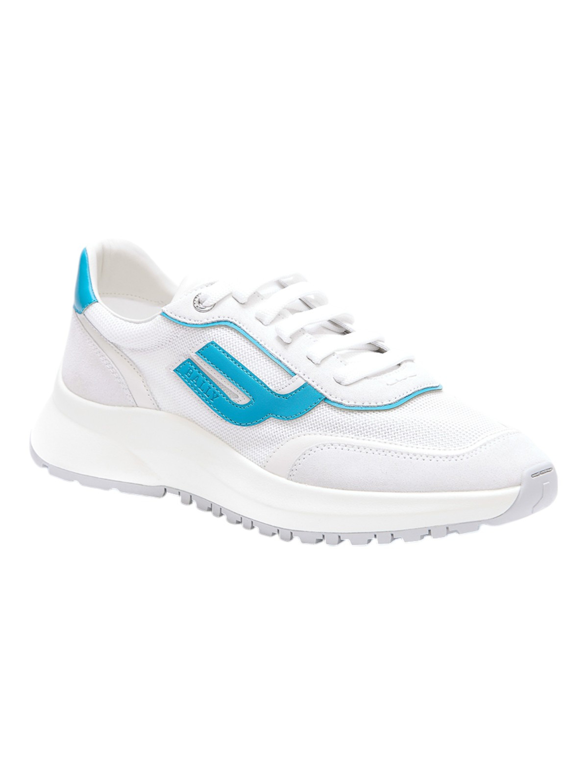 Мужские кроссовки Bally Demmy 6301336 White - Tide цена 630 долларов США 54090₽