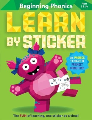 Workman Publishing Learn by Sticker: Beginning Phonics (Paperback)