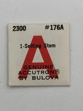 Accutron Bulova 2300 Setting Stem #176A