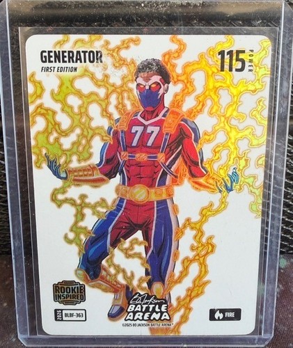 Bo Jackson Battle Arena Griffey #BLBF-363 Generator V.J. Edgecombe Blizzard Fire