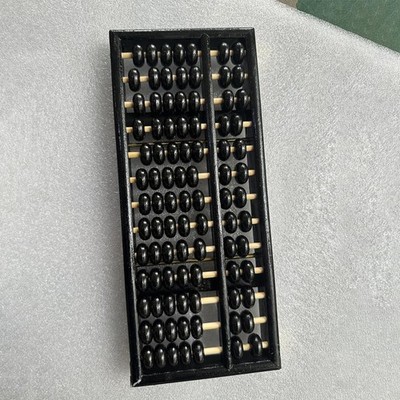 13 Stäbe Vintage Stil Holz Abakus, pädagogische Werkzeuge Mathe Spielzeug Soroban für