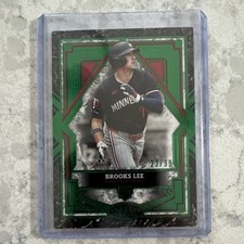 2025 Topps Tier One Brooks Lee Minnesota Twins Rookie Green Foil 23/99 #71 