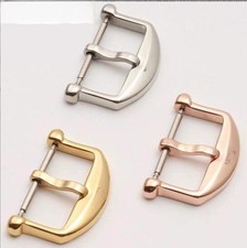 For IWC Portofino Solid Stainless Steel Watch Clasp Metal Pin Buckle 14 16 18mm
