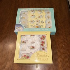 Doll House Tea Set Lot Of 2 New