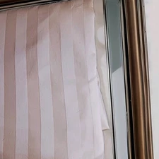 The Company Store Striped Gold Damask Twin Duvet 70x90