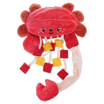 Dog Toy Treat Dispensing Interactive Dogs Squeaky Crabs Toy Snuffle Snacks